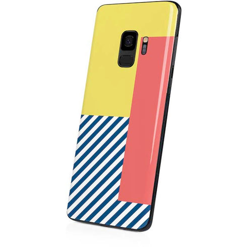 Color Blocks Galaxy S9 Skin